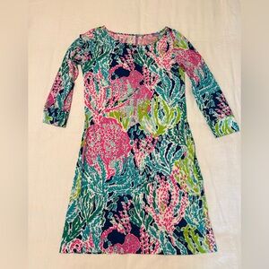 XS - Lilly Pulitzer Navy Lets Cha Cha Marlowe Dress